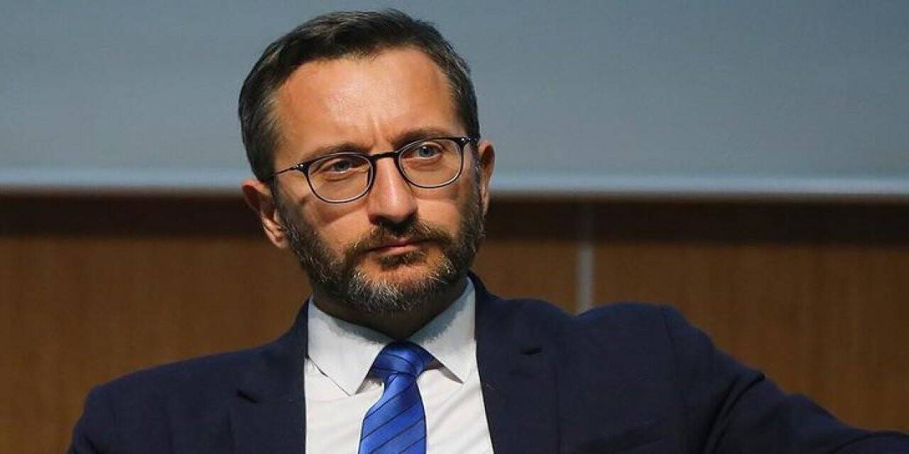 İletişim Başkanı Fahrettin Altun'dan açıklama