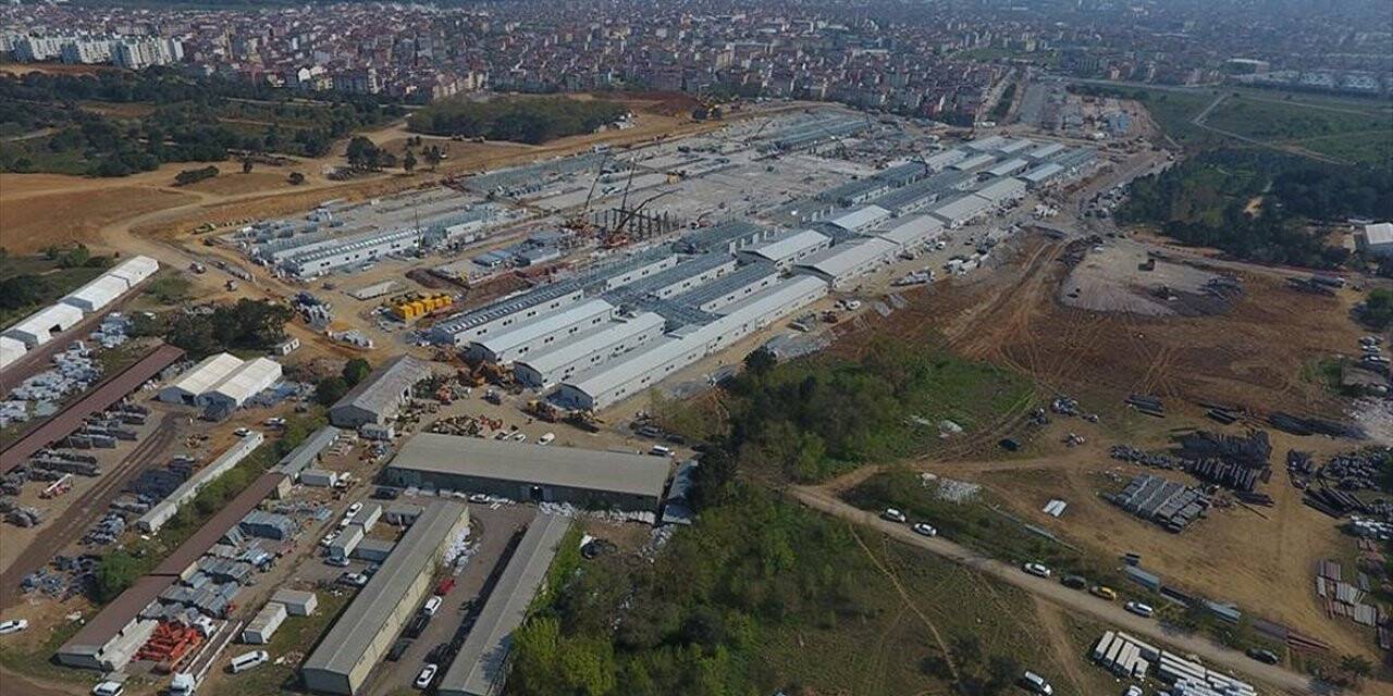 Sancaktepe'deki hastane inşaatında hummalı çalışmalar devam ediyor