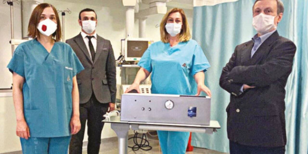 Yeditepe Üniversitesi solunum cihazı üretti