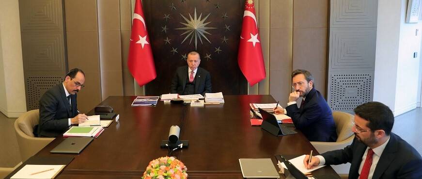 Cumhurbaşkanlığı Kabinesi toplandı, gözler Erdoğan'da