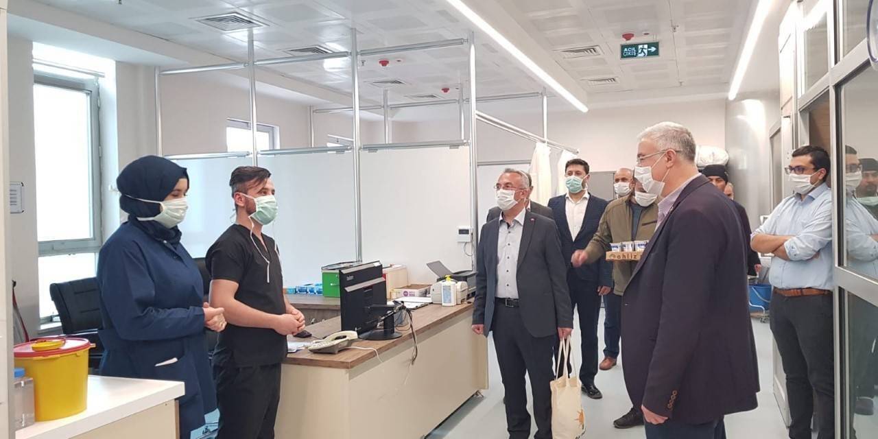 AK Parti Karaman İl Başkanı Çağlayan'dan ziyaretler