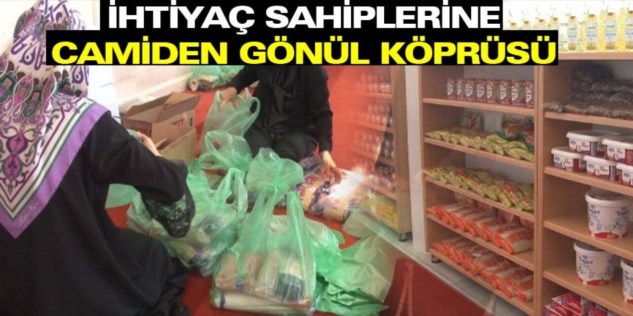 İhtiyaç Sahiplerine Camiden Gönül Köprüsü