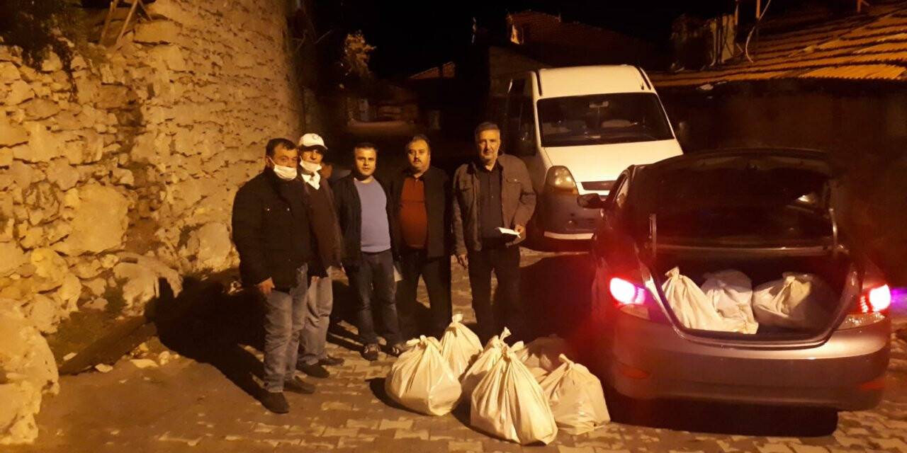Kurucuovalılar'dan örnek ramazan ayı ve salgın dayanışması