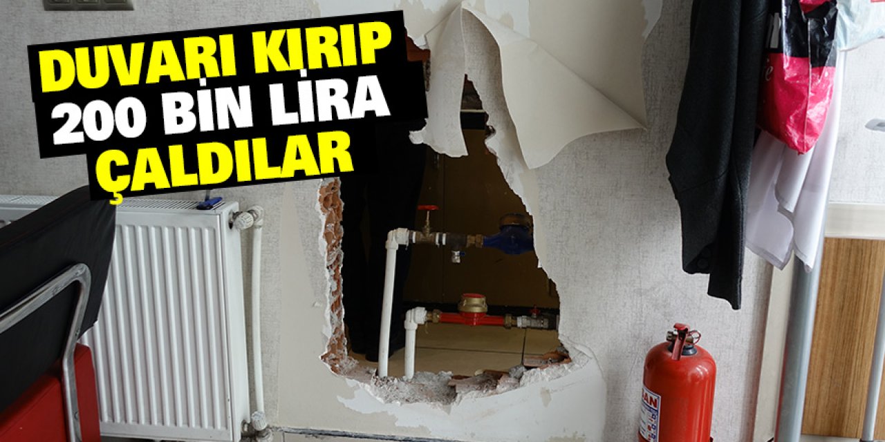 Konya'da duvar kırarak kuyumcu dükkanını soyan şüpheliler aranıyor