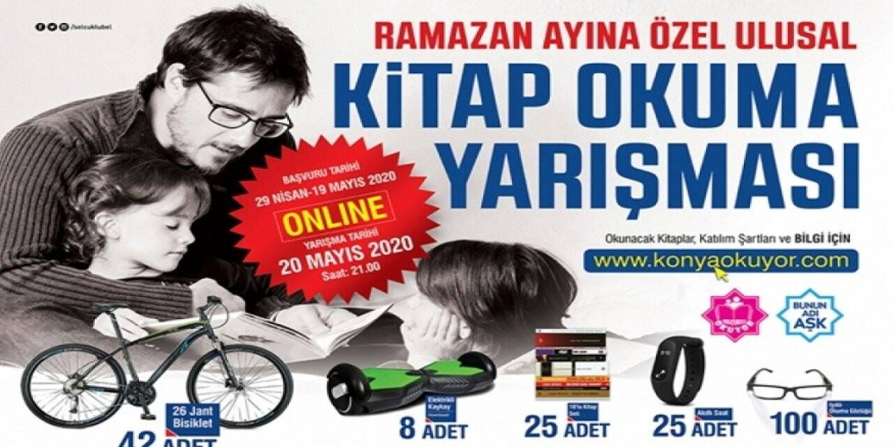 Selçuklu Belediyesinden kitap okuma yarışı