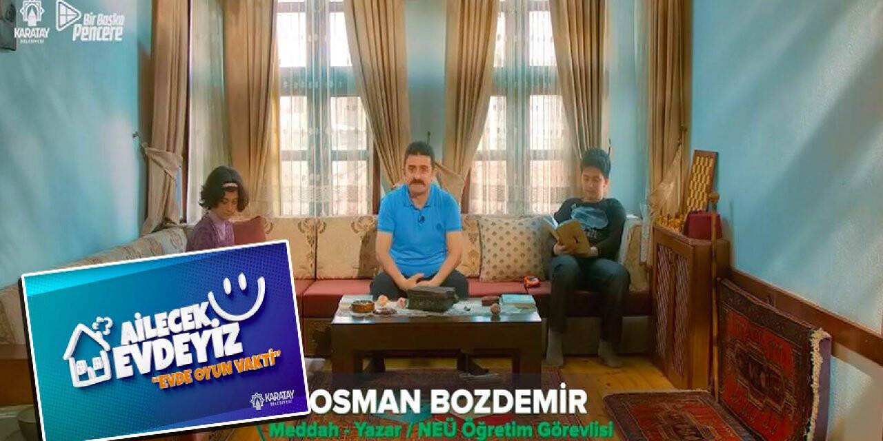 Konya Karatay Belediyesinden 'Evde Oyun Vakti' Projesi