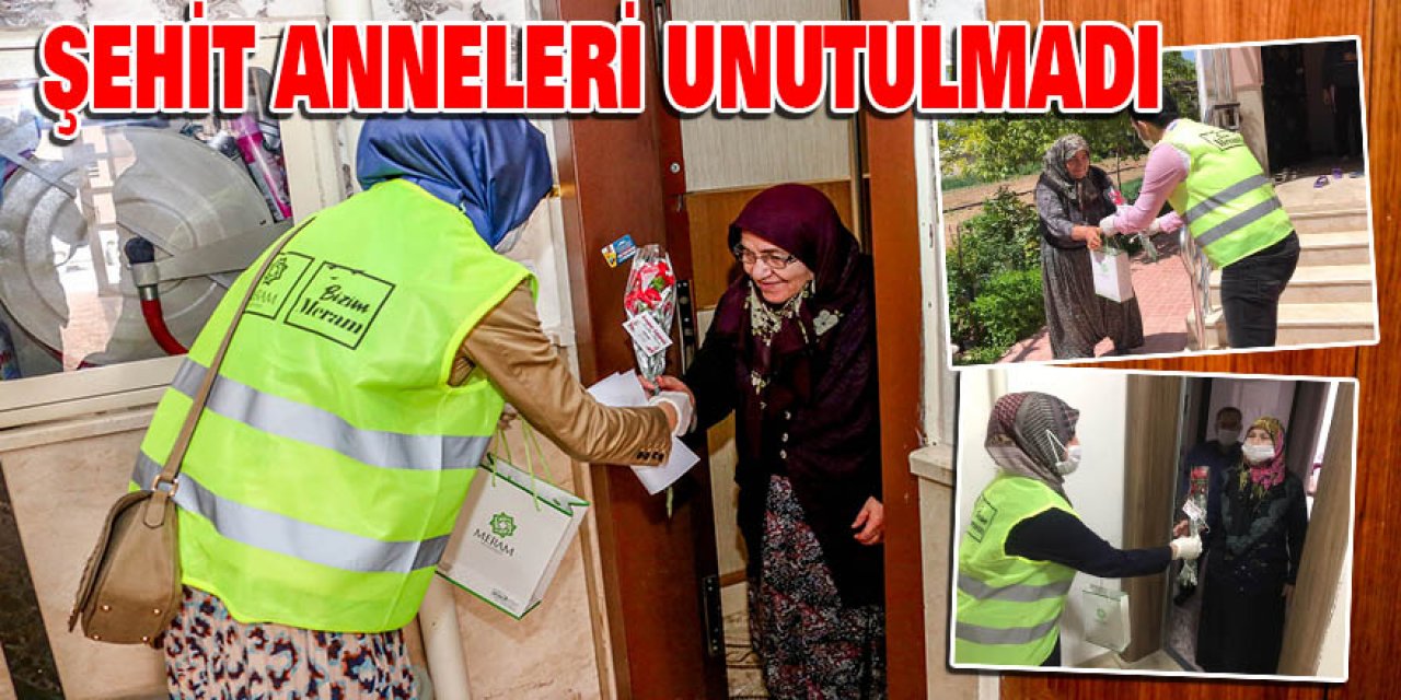 Konya Meram Belediyesi Şehit Annelerini Unutmadı