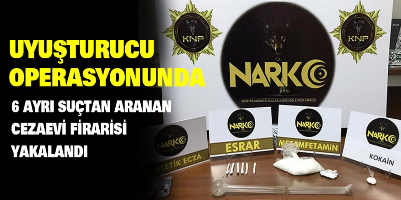 Konya'da  Uyuşturucu Operasyonu