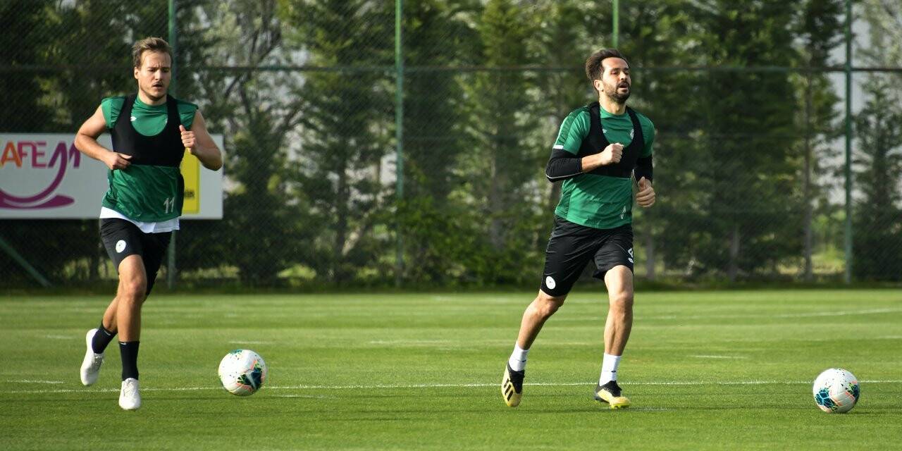 Konyaspor'da hazırlıklara devam edildi