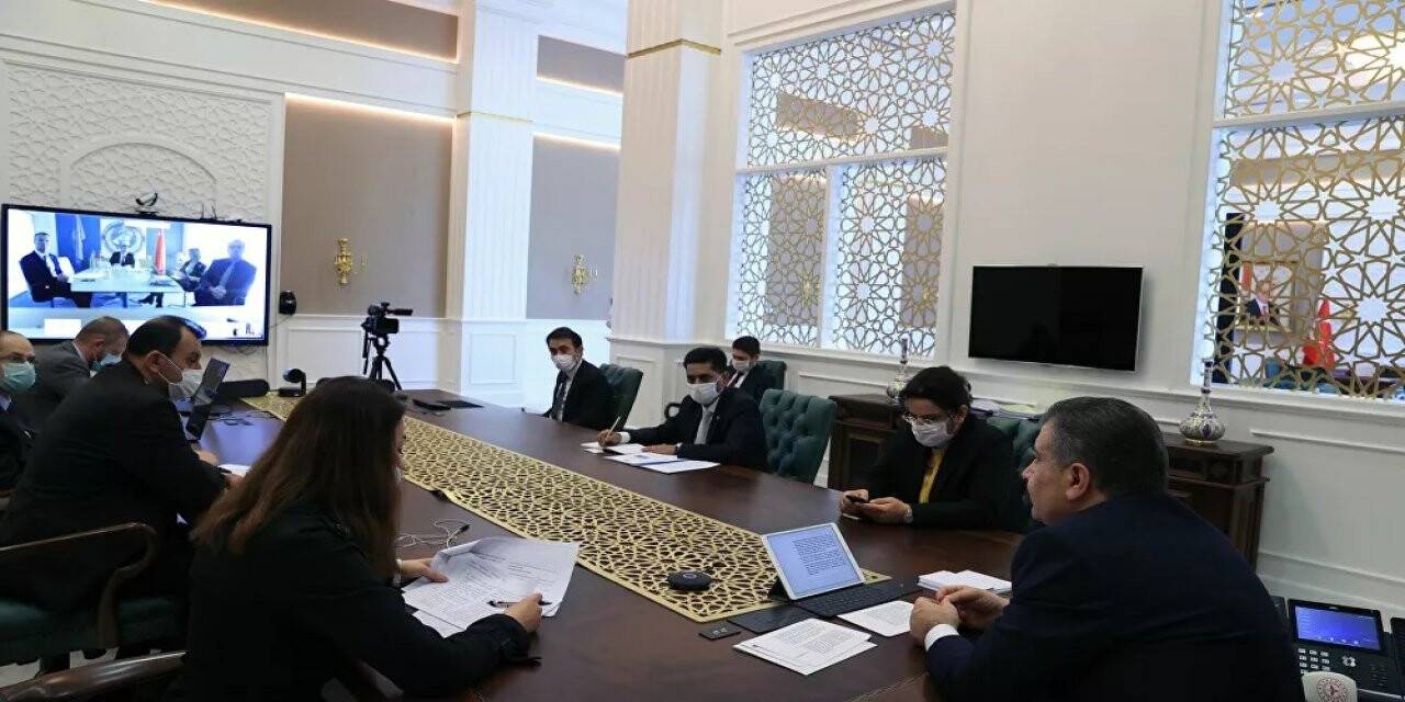 Sağık Bakanı Koca, DSÖ Avrupa Direktörü Kluge ile görüştü