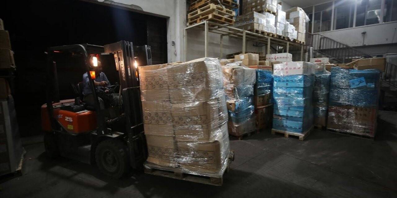 Türkiye'nin gönderdiği tıbbi malzemeler Gazze'ye ulaştı