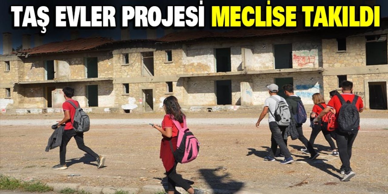 Konya'da  Taş Evler Projesi Belediye Meclisine Takıldı