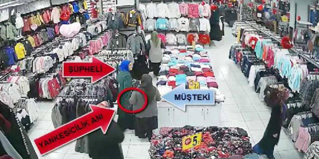 Çarşaf giyerek yankesicilik yapan iki şüpheli kadın yakalandı