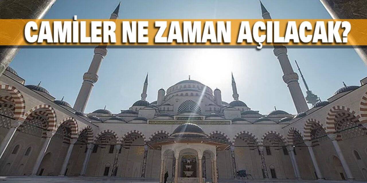 Camiler ne zaman açılacak? Diyanet İşleri Başkanı Ali Erbaş'tan  açıklama