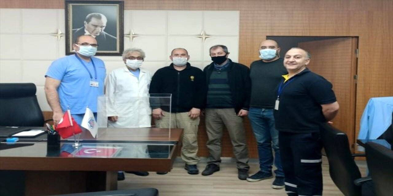 Türkuaz Doğa Sporları Arama Kurtarma Derneğinden Sağlıkçılara Destek