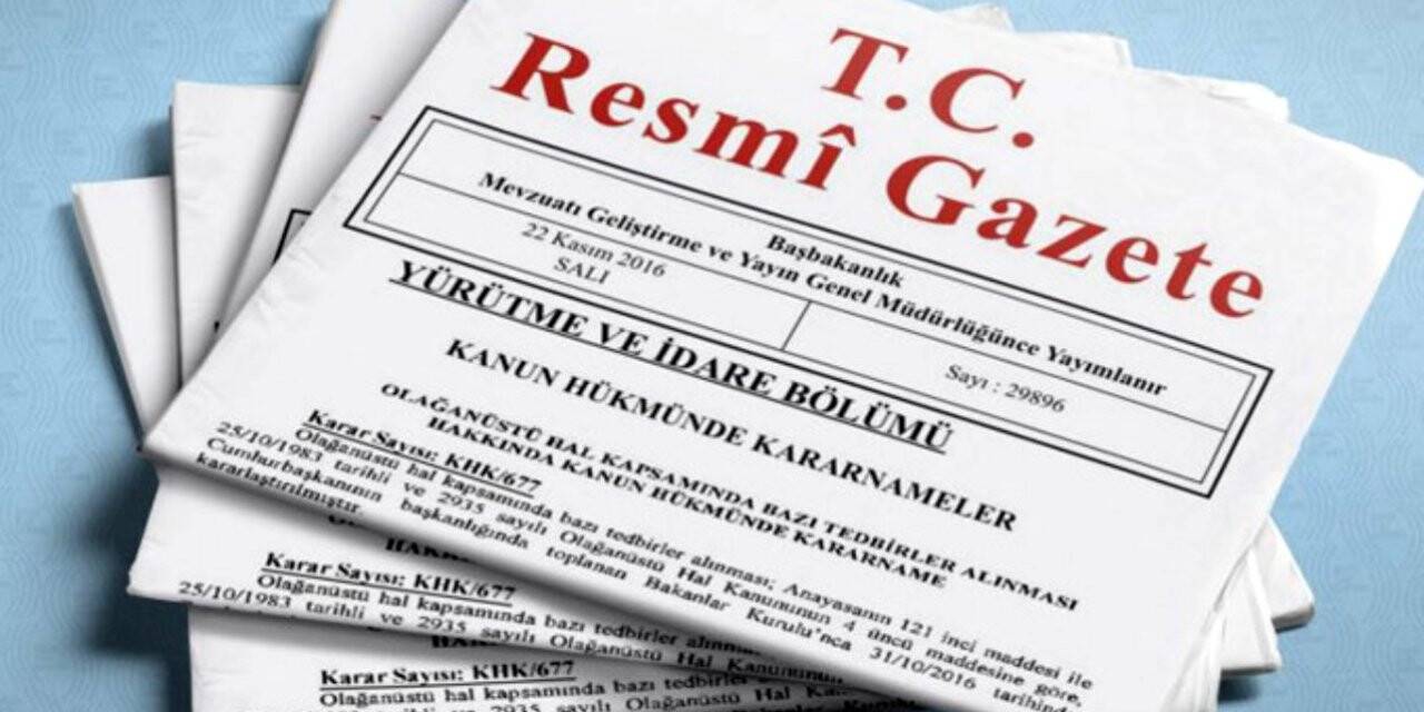 Milletlerarası anlaşmalar Resmi Gazete'de yayımlandı