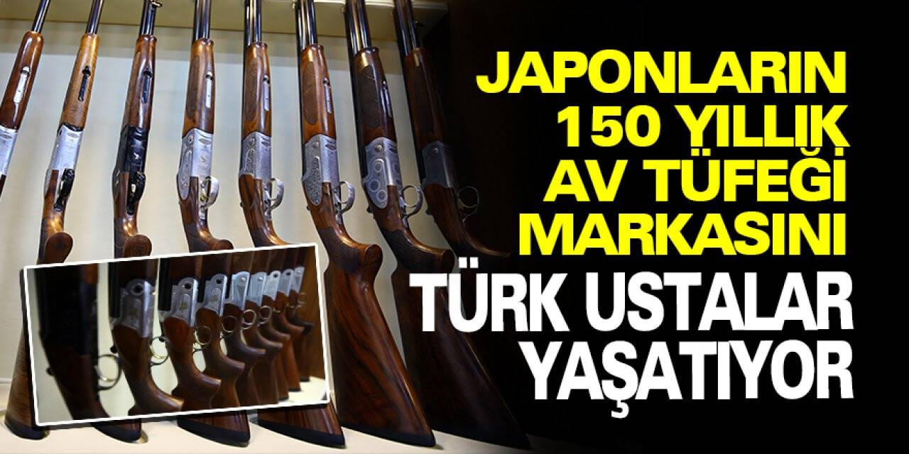 Konya'da Türk Ustalar japonların 150 Yıllık Markasını yaşatıyorlar