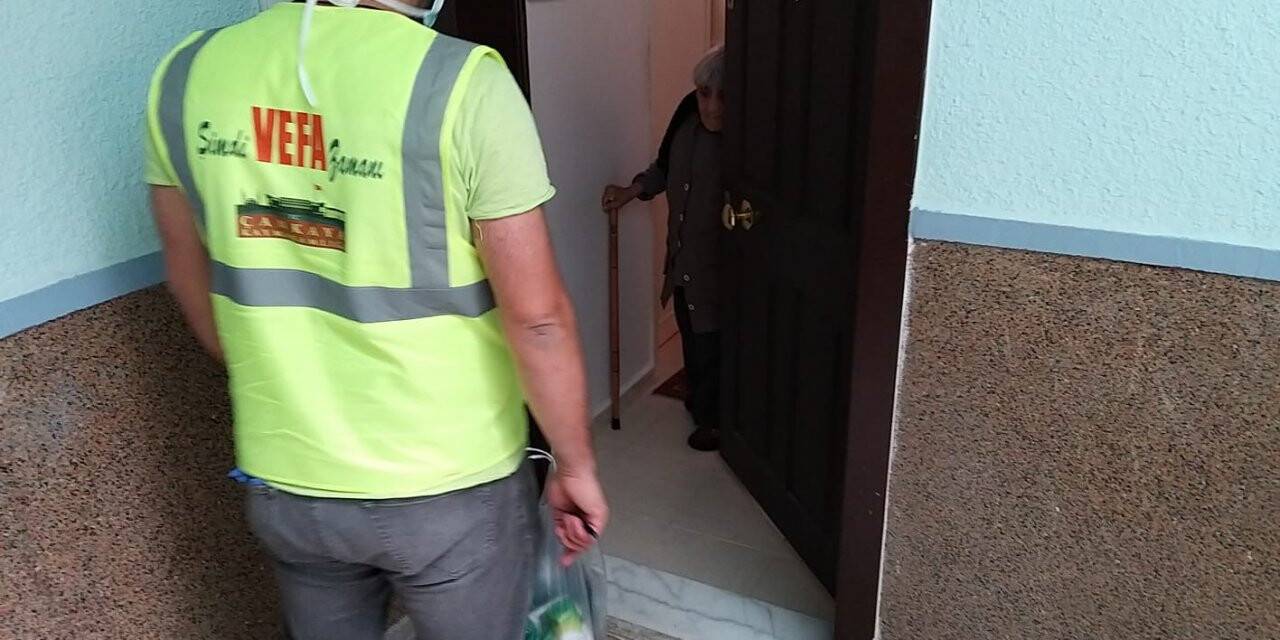 Çankaya Kaymakamlığından engellilere "Vefa" ziyareti