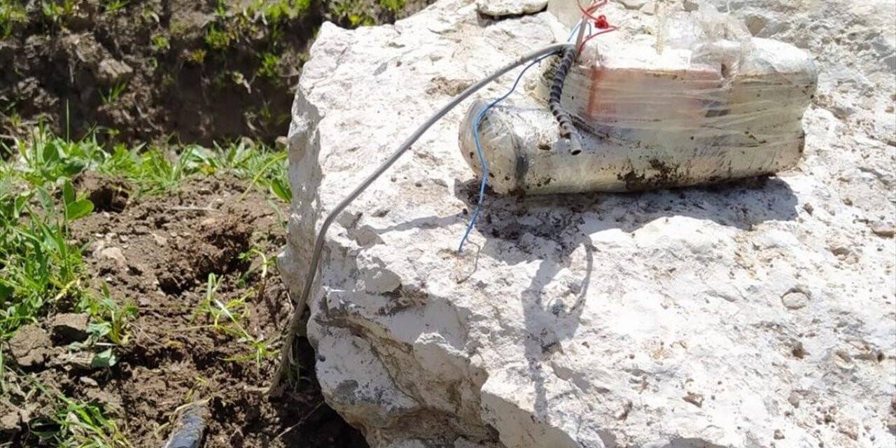 Jandarmanın dikkati terör örgütü PKK'nın hain tuzağını bozdu