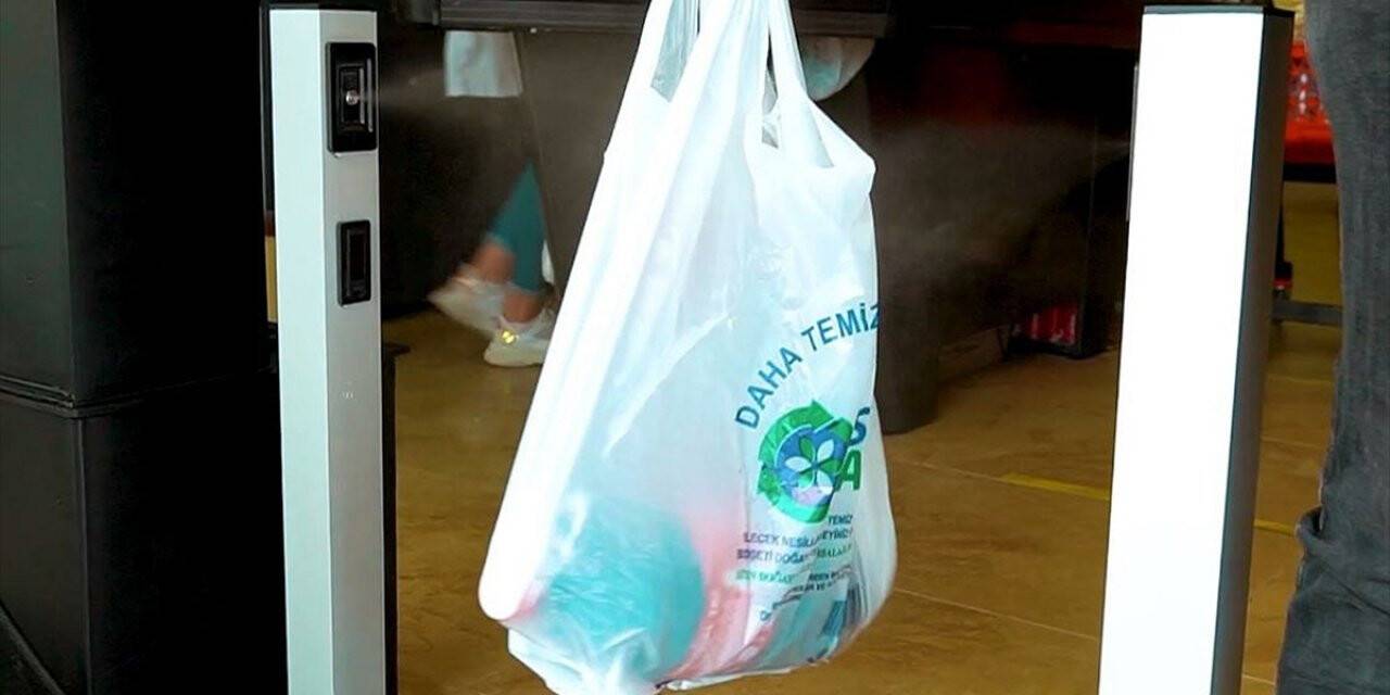Alışveriş poşetlerini dezenfekte eden cihaz geliştirildi