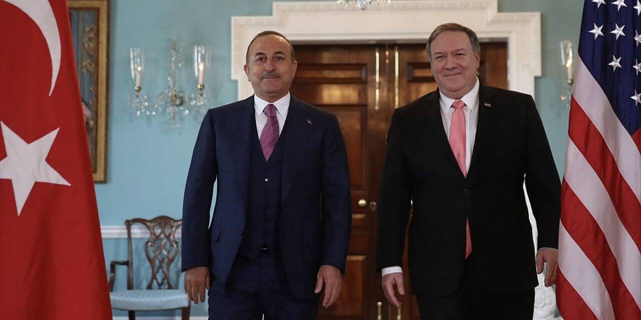 Çavuşoğlu ile Pompeo Kovid-19 ile mücedeleyi görüştü