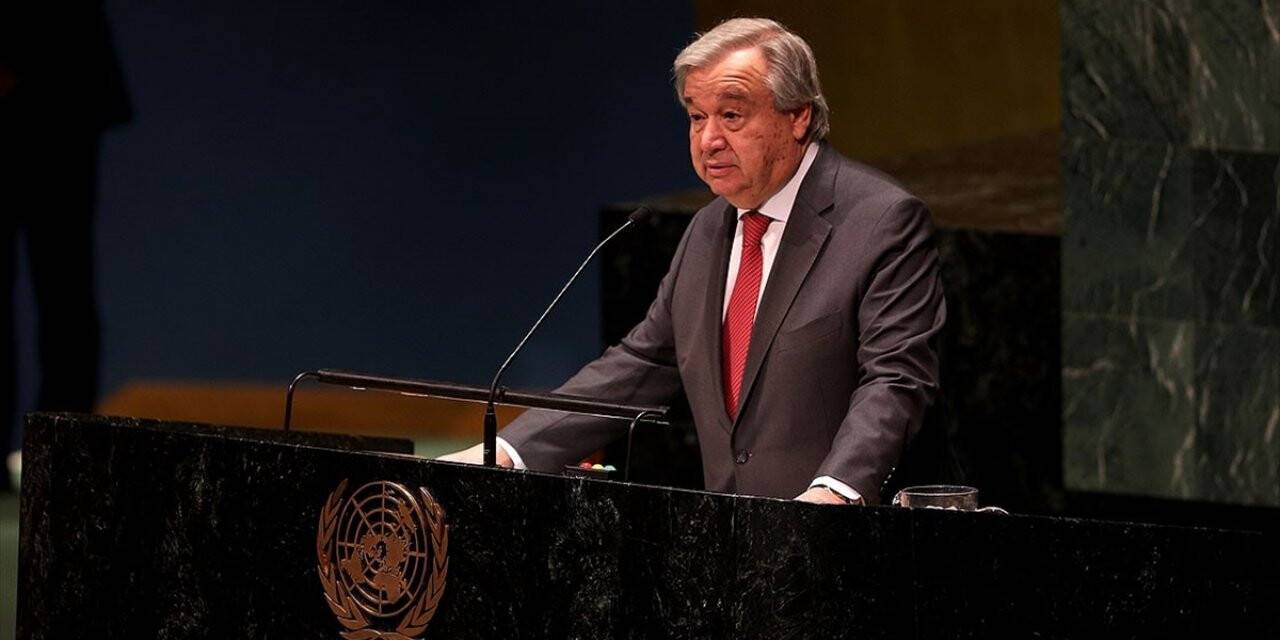 Guterres'ten video mesajlı BM Genel Kurulu önerisi
