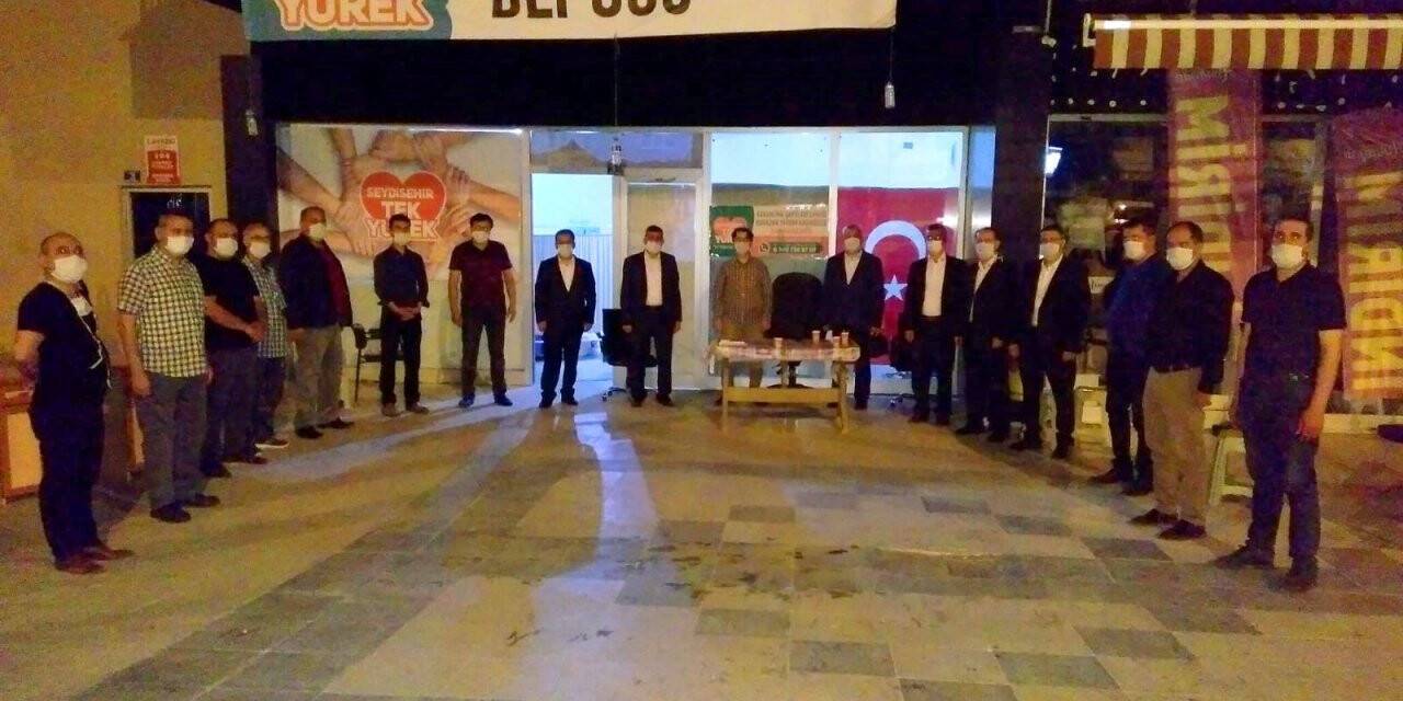 Kaymakam Erdoğan, 'Seydişehir Tek Yürek' çalışmalarını yerinde izledi