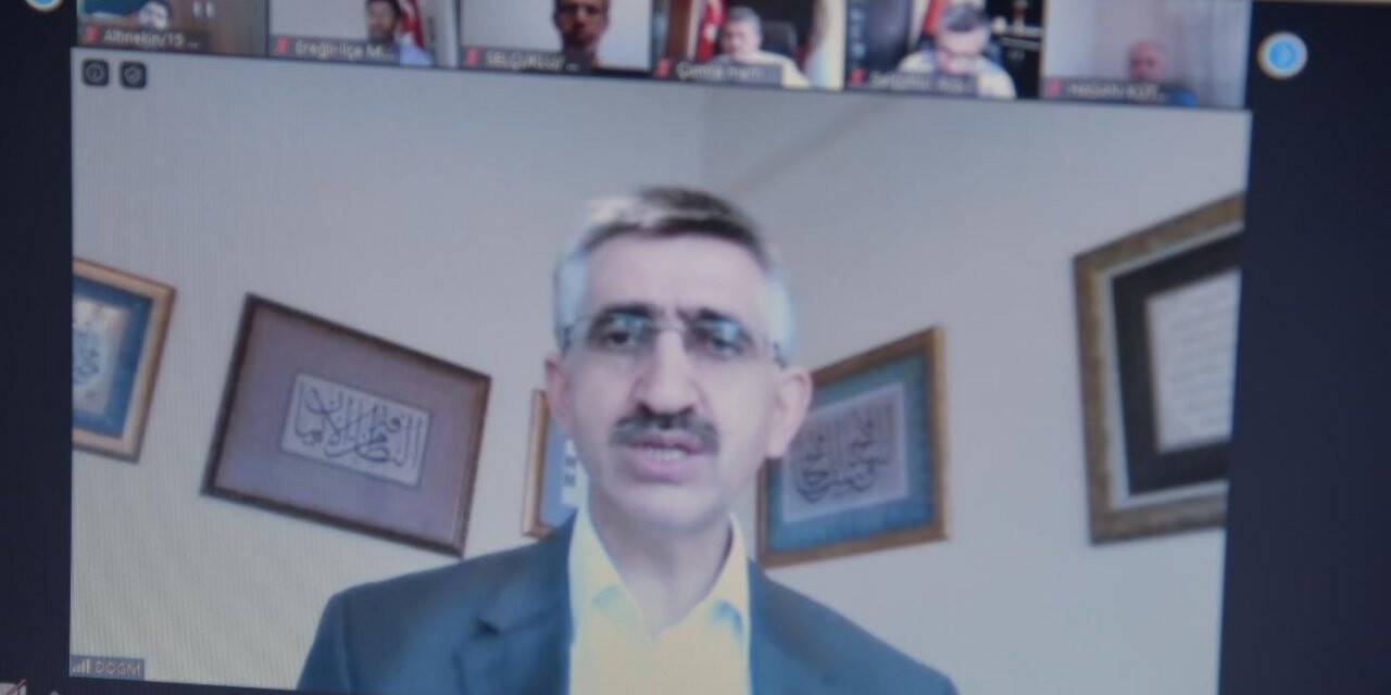 Nazif Yılmaz Konya İnsan Mektebi Projesinde