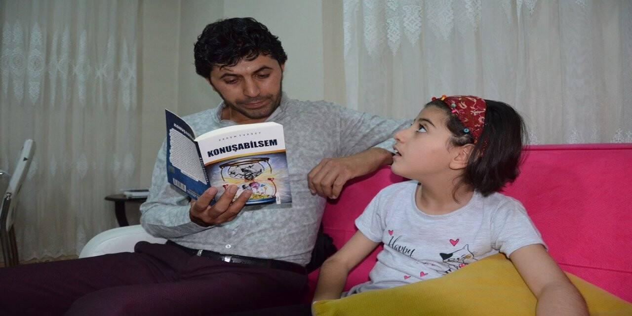 Batmanlı baba, engelli kızı için kitap yazdı