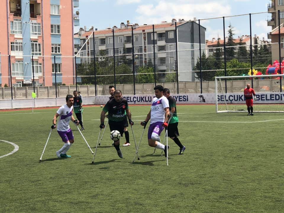 Konya Bedensel Engelliler 1. Lig’e yükseldi