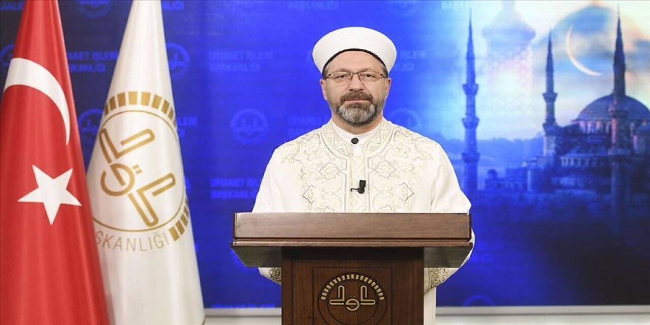 Diyanet İşleri Başkanı Erbaş'tan 'Bayram namazı' açıklaması