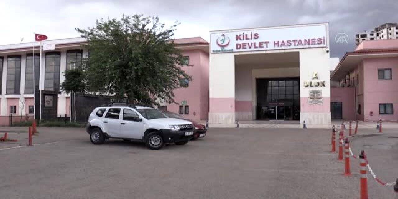 Kilis'te sağlık çalışanları yakınlarının bayramını telefonla kutladı