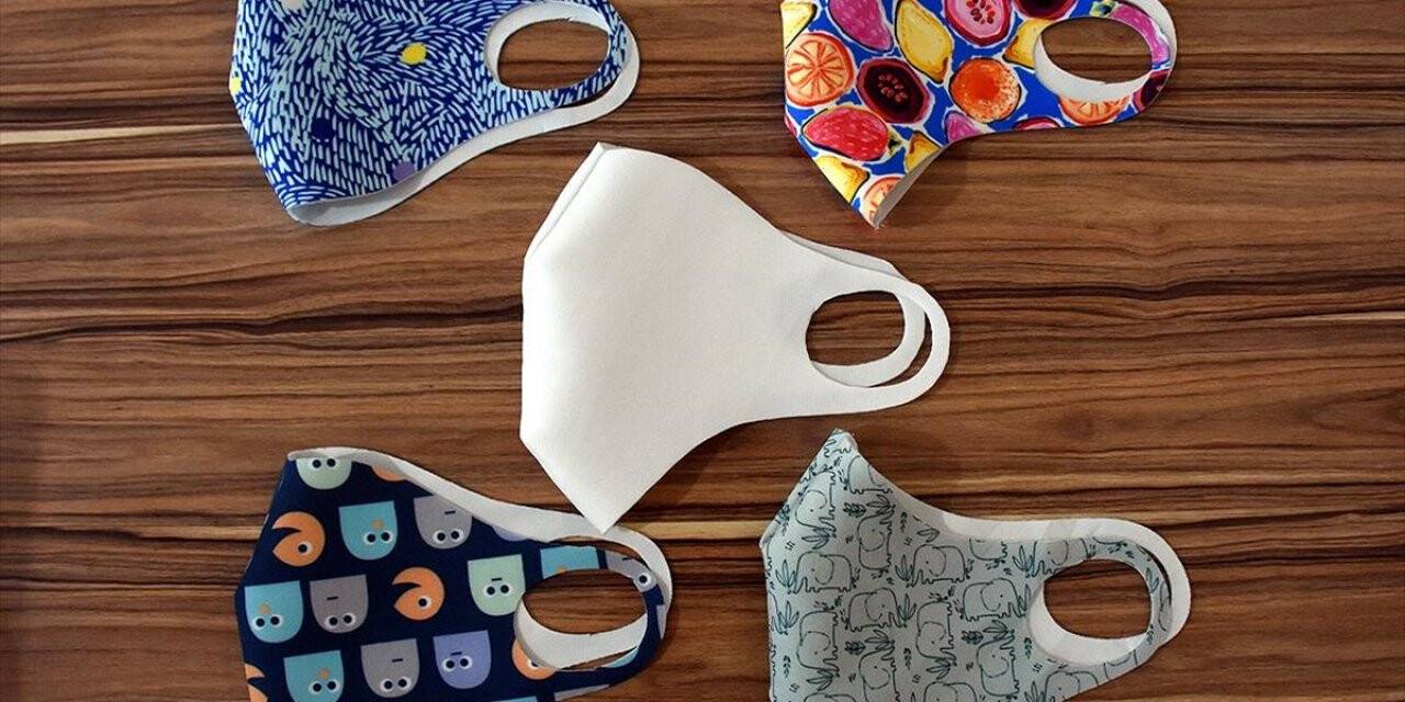 Yaz sıcağına karşı antibakteriyel konforlu maske