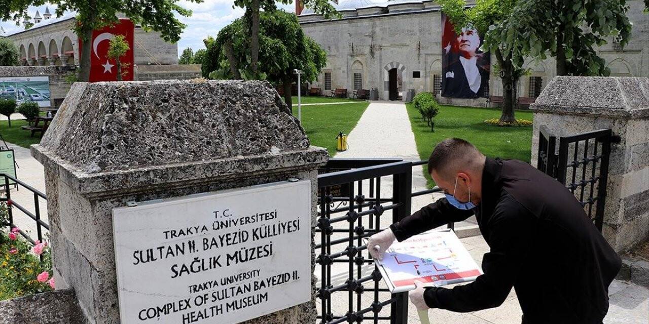 Açılışa hazırlanan sağlık müzesinde sıkı Kovid-19 tedbirleri uygulanacak