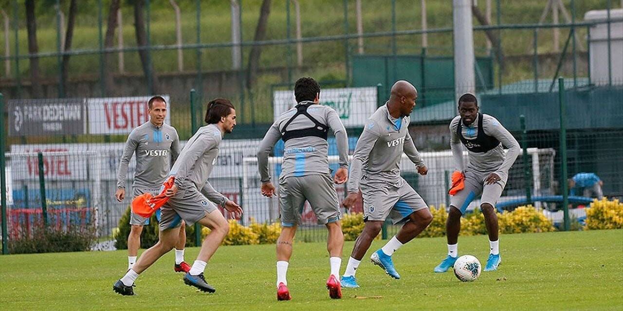 Trabzonspor iki günlük iznin ardından çalışmalarına başladı