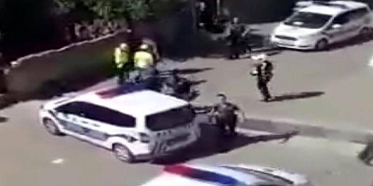 Sokağa çıkma kısıtlamasını ihlal ederek polise mukavemette bulunan iki kişi salıverildi
