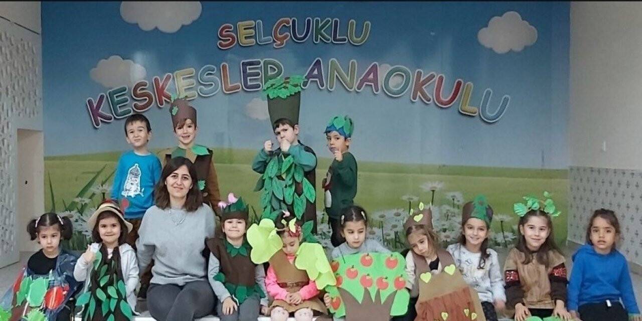 Keskesler Anaokulundan anlamlı proje