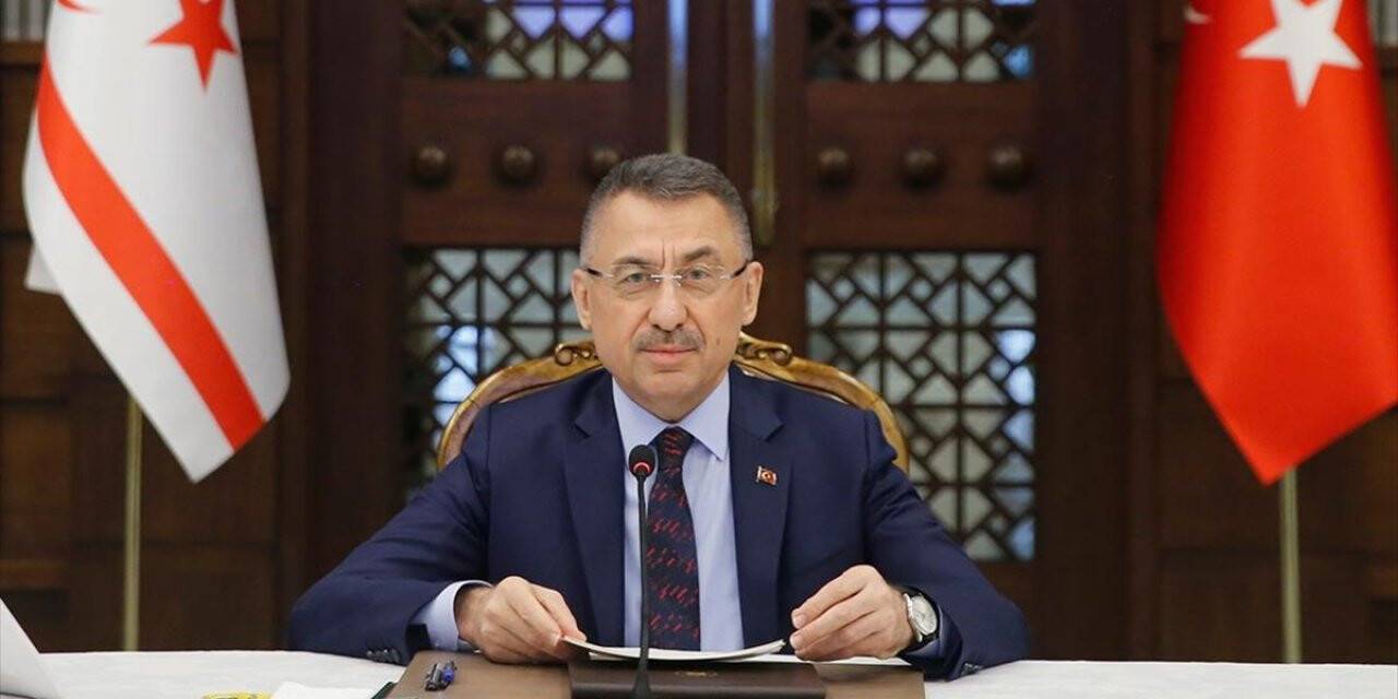 Cumhurbaşkanı Yardımcısı Oktay: Yeni normale hazırlanırken Türkiye, KKTC'nin yanında olmaya devam edecek