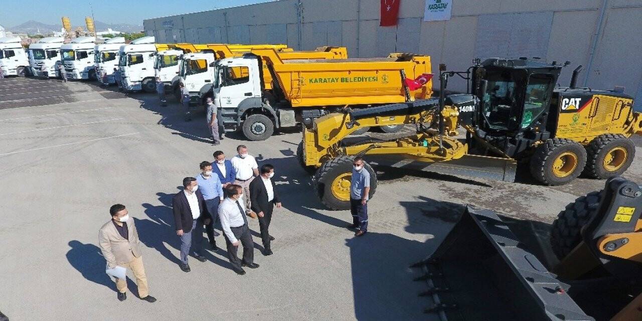 Karatay Belediyesi Araç Filosunu Güçlendirdi