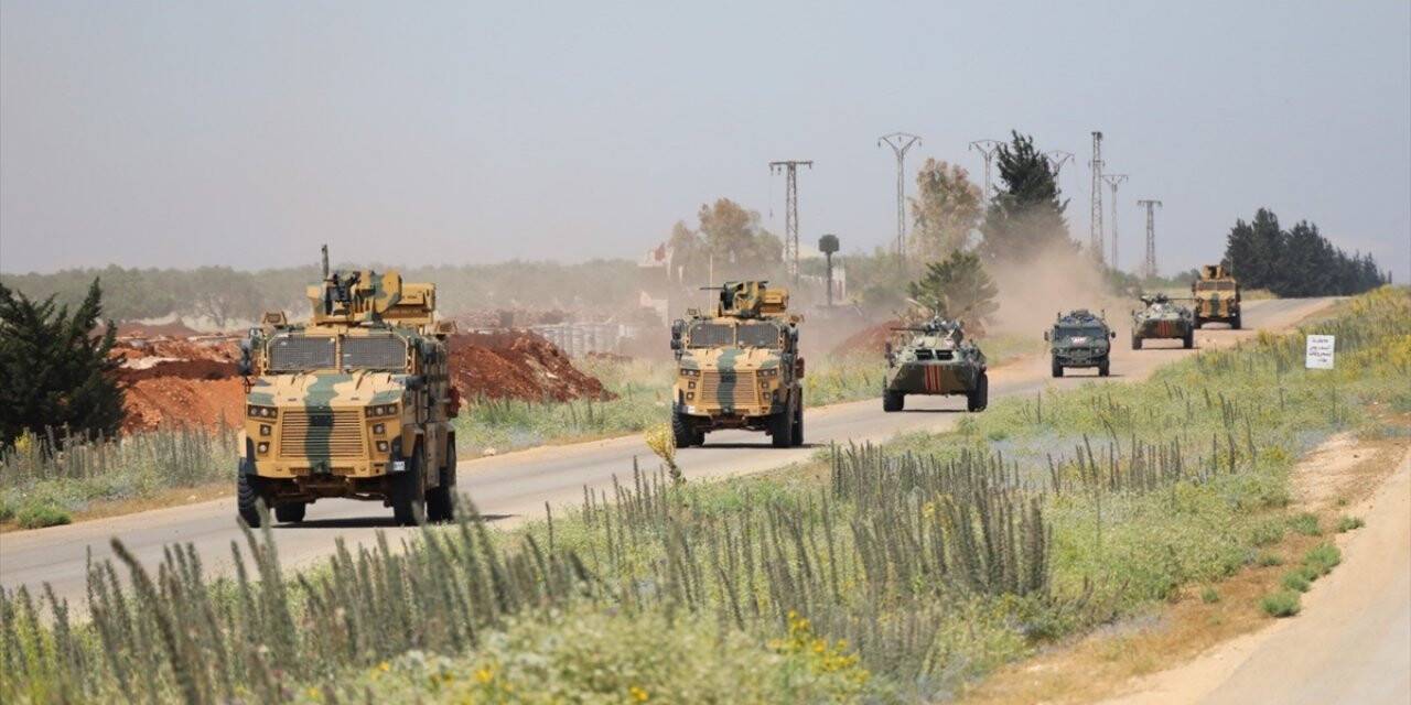 MSB: İdlib'de 13'inci Türk-Rus Birleşik Kara Devriyesi icra edildi