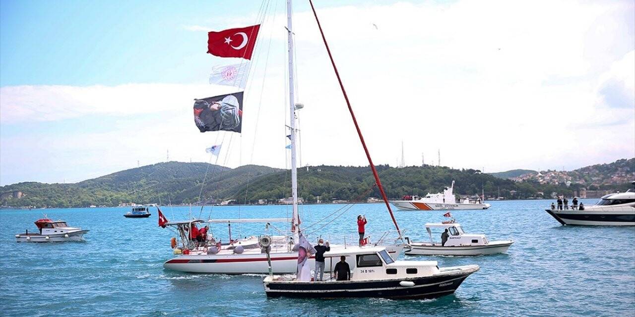 Fetih coşkusu İstanbul Boğazı'nda başladı