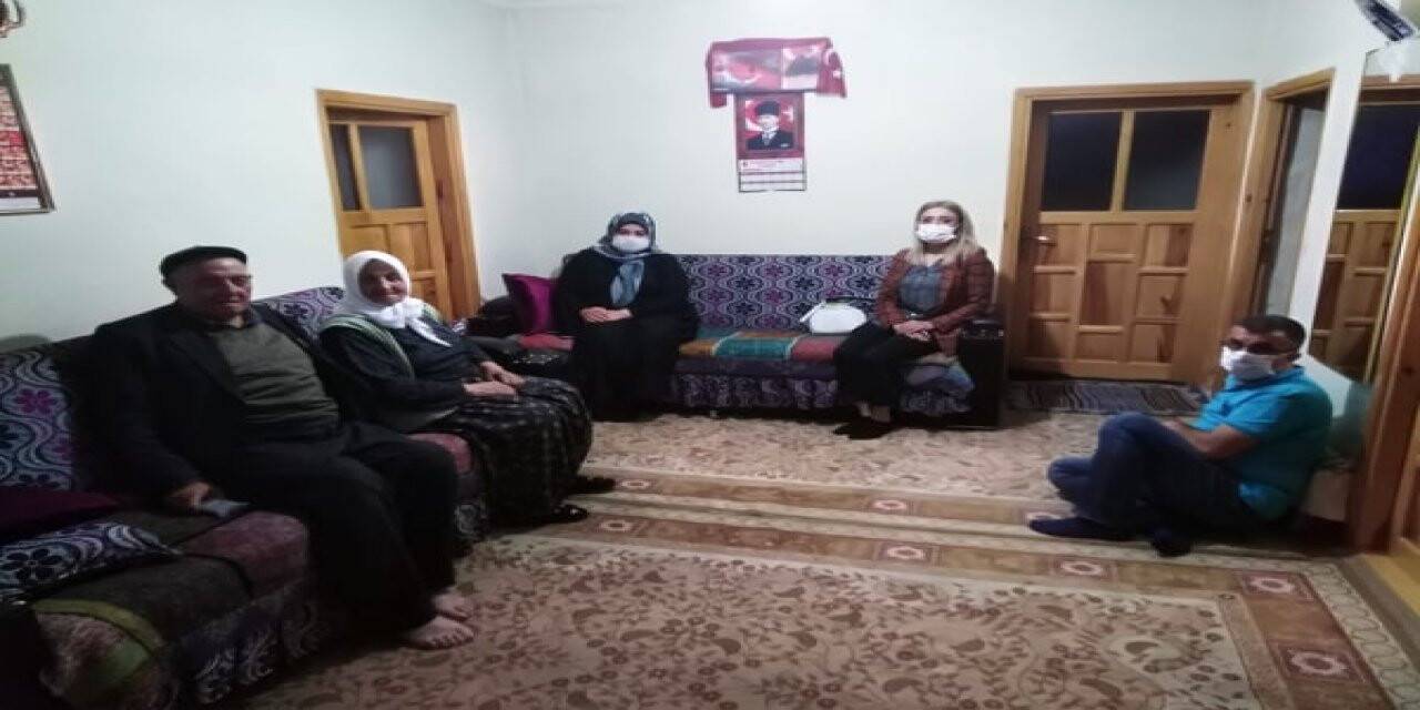 Ereğli'de şehit ailelerine ziyaret