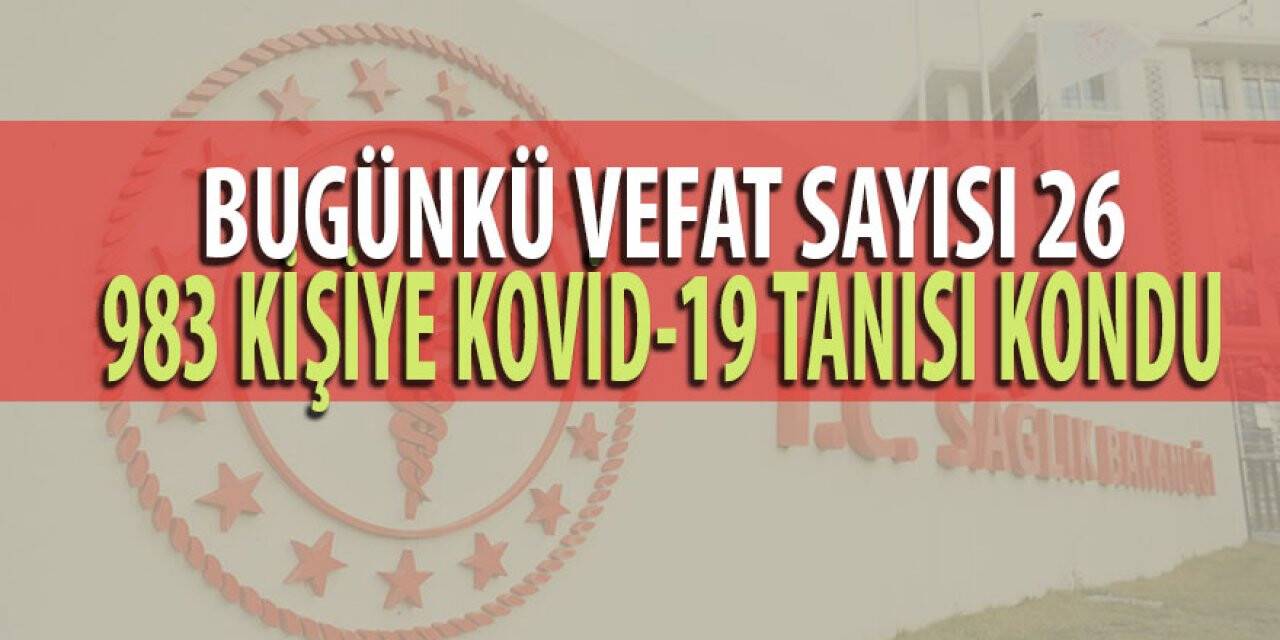 Bugünkü Vefat Sayısı 26, Toplam Can Kaybı 4515'e Yükseldi