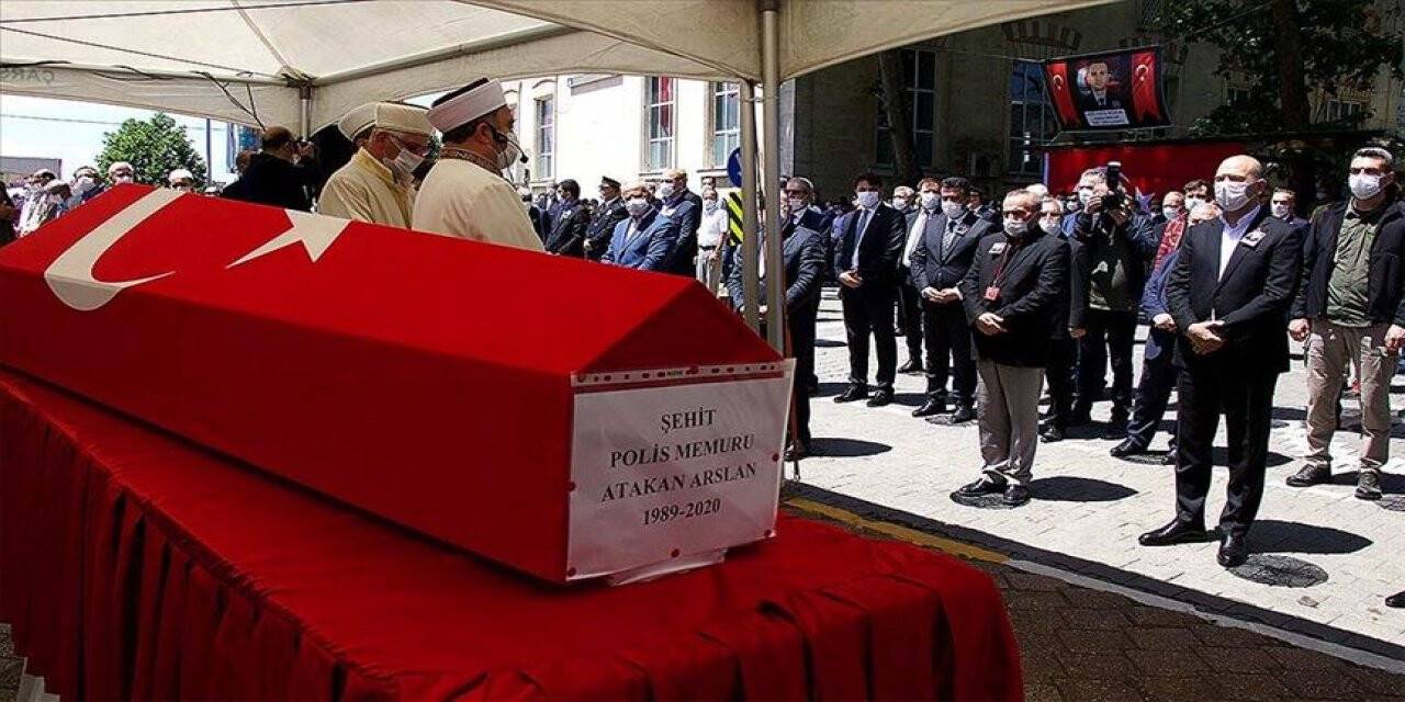 Şehit polis son yolculuğuna uğurlandı