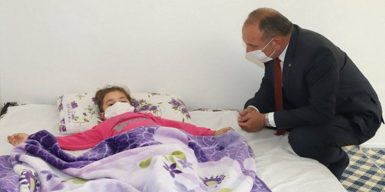 Makam aracı artık lenfoma kanseri minik kızın