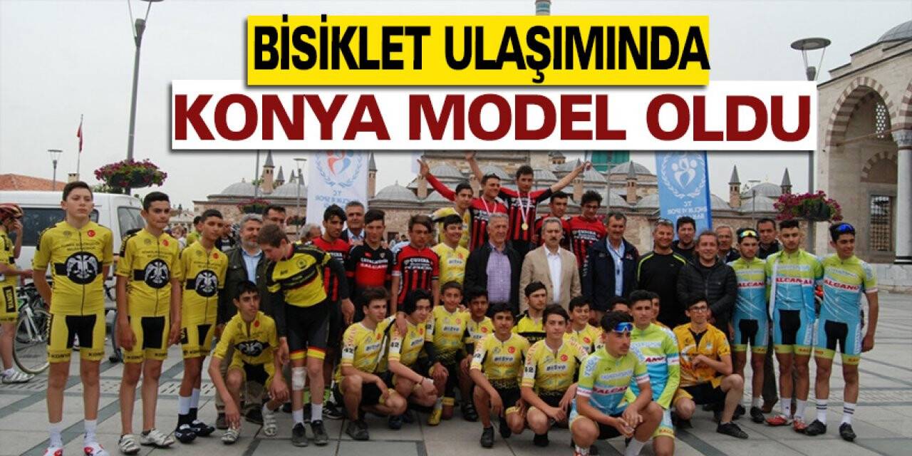 Bisiklet Ulaşımında Konya Model Oldu