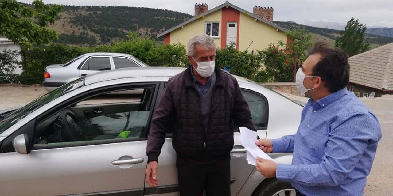 Derebucak'ta vefa ve sosyal destek grubu üyesi öğretmenler mesaide