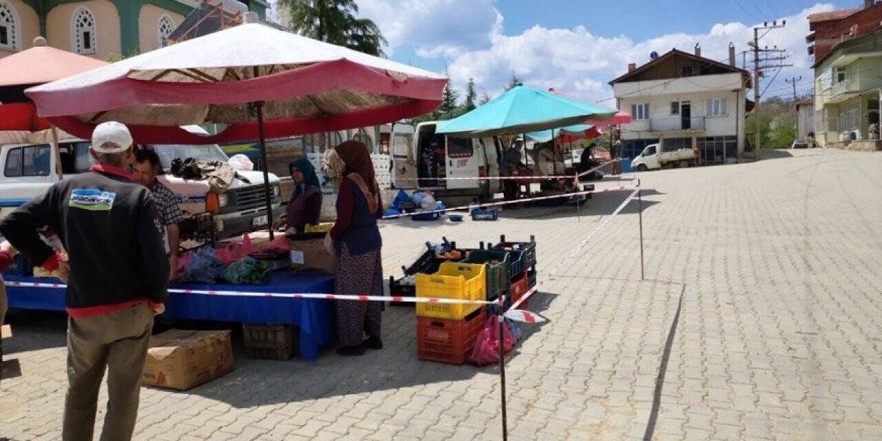 O ilçede pazar kurulmayacak