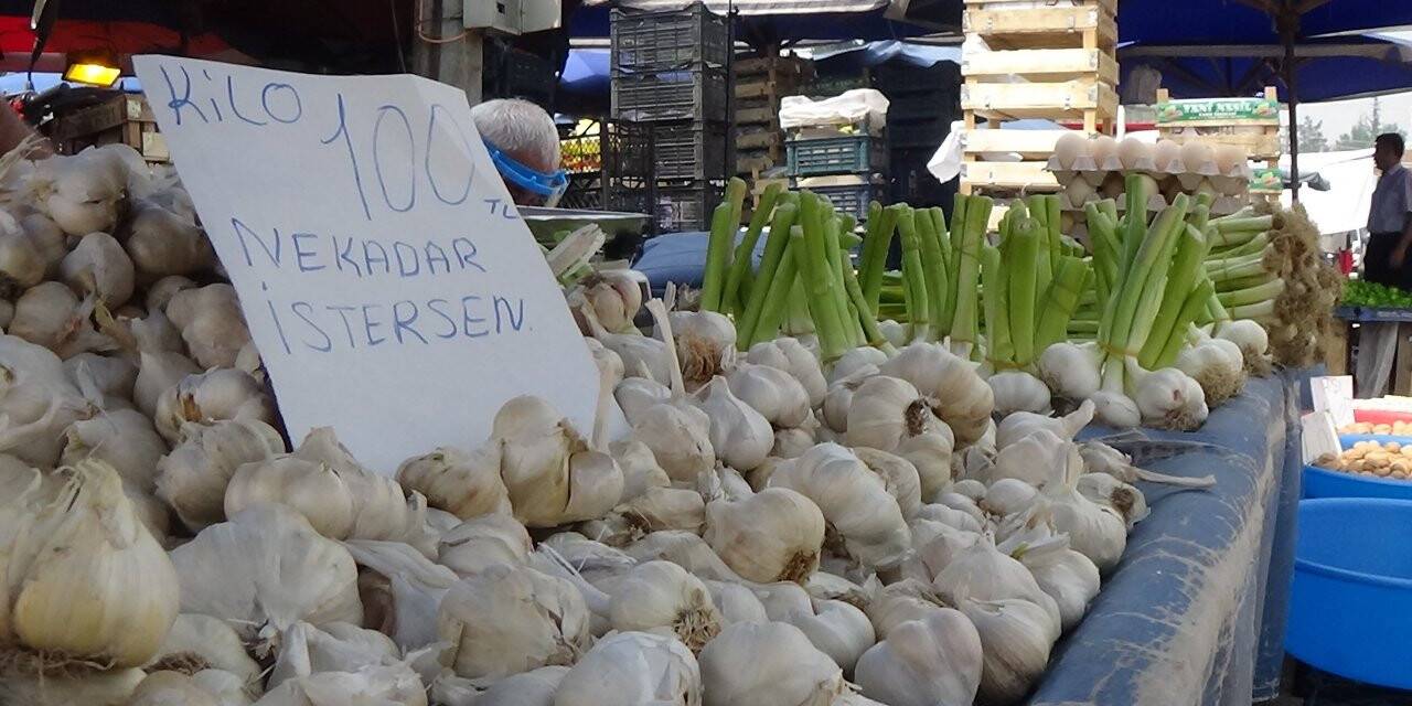 Sarımsağın kilosu dudak uçuklattı!