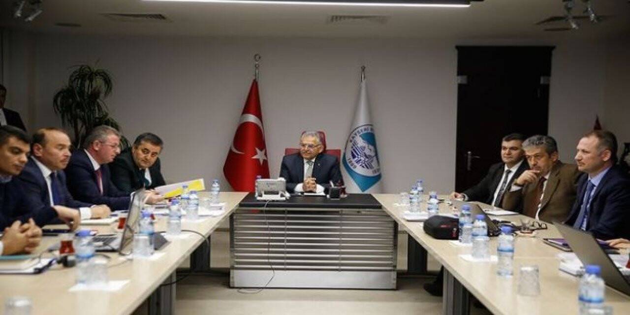 Kayseri'de yatırım koordinasyon toplantısı yapıldı